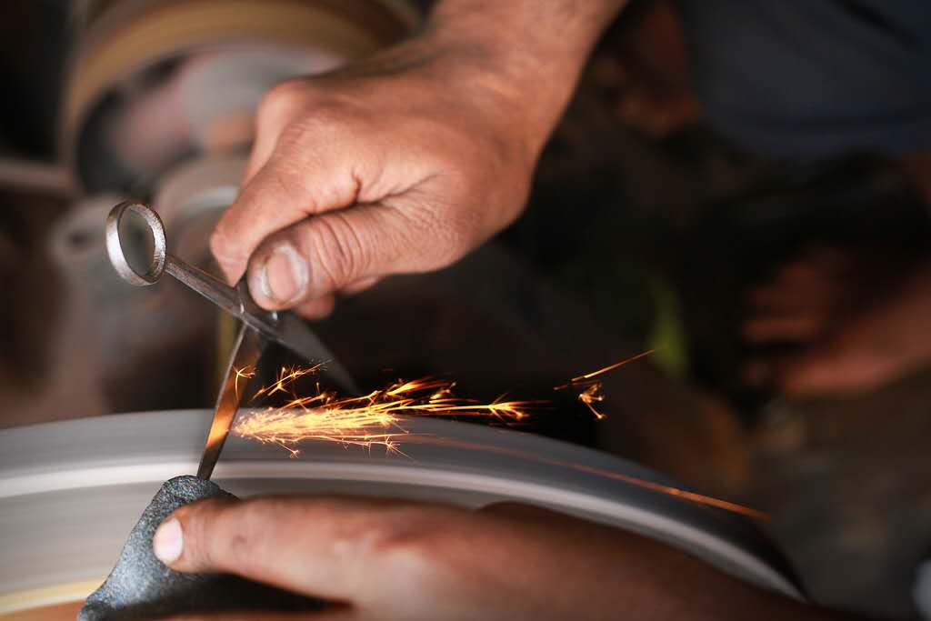 scissors sharpening